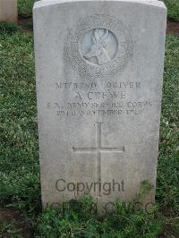 Dar Es Salaam War Cemetery - Crewe, A